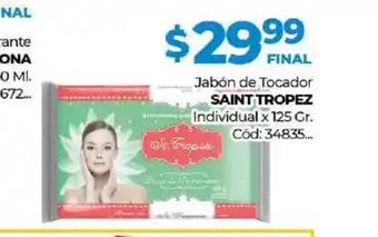 Diarco Saint Tropez Jabón de Tocador x 125gr oferta