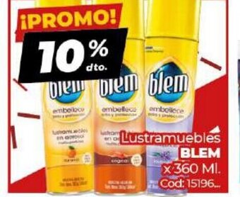 Diarco Blem Lustramuebles x 360ml oferta