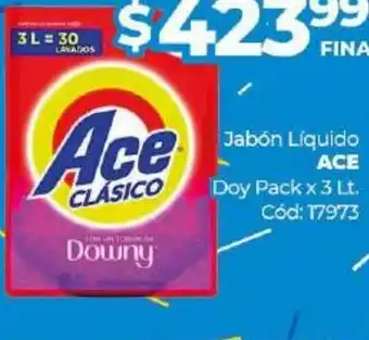 Diarco Ace Jabon Liquido Doy Pack x 3 lt oferta