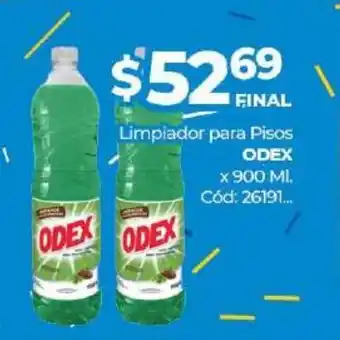 Diarco Odex Limpiador para Pisos x 900 Ml. oferta