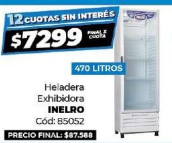 Diarco Inelro Heladera Exhibidora 470 Litros oferta