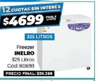 Diarco Inelro Freezer 325 Litros oferta