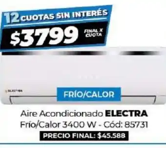 Diarco Electra Aire Acondicionado Frío/Calor 3400 W oferta