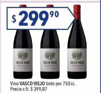 Hergo Vino vasco viejo oferta