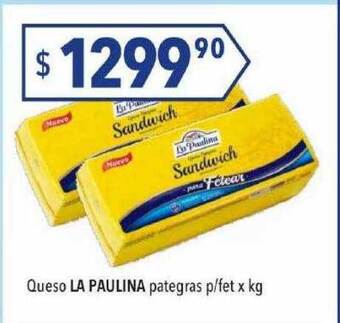 Hergo Queso la paulina oferta