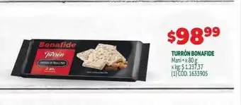 Makro Turrón bonafide oferta