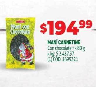 Makro Maní cannetine oferta