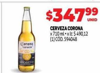 Makro Cerveza corona oferta