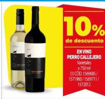 Makro Vino perro callejero oferta