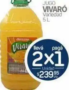 Alvear Jugo vivaró oferta
