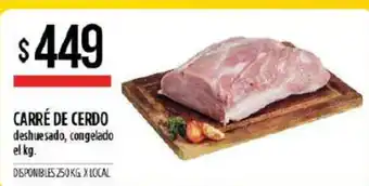 Supermercados Vea Carré De Cerdo oferta