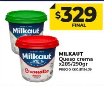 Supermayorista Vital Milkaut queso crema oferta