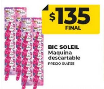 Supermayorista Vital Bic soleil maquina descartable oferta