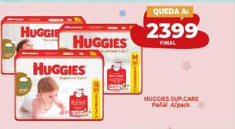 Supermayorista Vital Huggies sup. care pañal a pack oferta