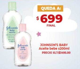Supermayorista Vital Johnson's baby aceite bebe oferta
