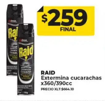 Supermayorista Vital Raid extermina cucarachas oferta