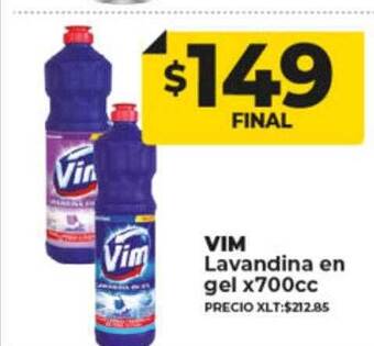Supermayorista Vital Vim lavandina en gel oferta