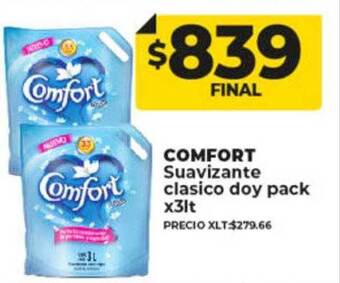 Supermayorista Vital Comfort suavizante clasico doy pack oferta