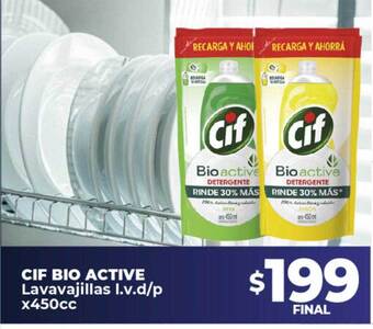 Supermayorista Vital Cif bio active lavavajillas oferta