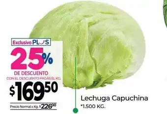 La Anonima Lechuga capuchina oferta
