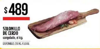 Supermercados Vea Solomillo De Cerdo oferta