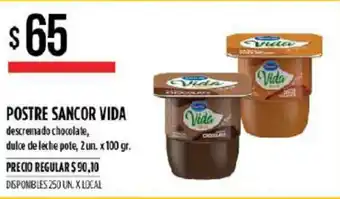 Supermercados Vea Vida Postre Sanchor 100gr oferta