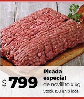 Disco Picada especial de novillito x kg oferta
