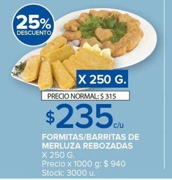 Carrefour Maxi Formitas/barritas de merluza oferta