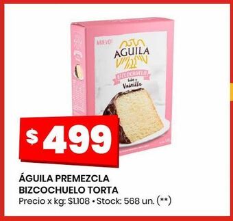 Changomas Águila premezcla bizcochuelo torta oferta