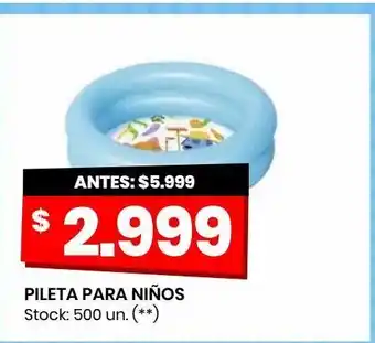 Changomas Pileta para niños oferta