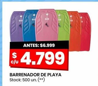 Changomas Barrenador de playa oferta