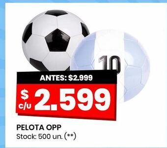 Changomas Pelota opp oferta