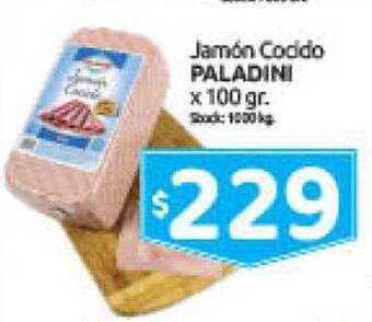 Cordiez Jamón cocido paladini oferta