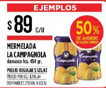 Supermercados Vea La Campagnola Mermelada 454gr oferta