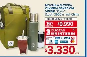 Carrefour Maxi Mochila matera olympia oferta