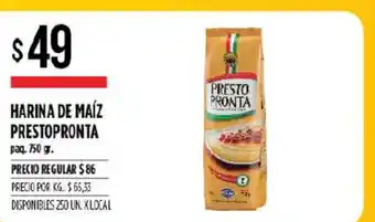 Supermercados Vea Prestopronta Harina De Maíz 750gr oferta