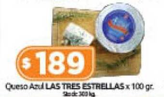 Cordiez Queso azul las tres estrellas oferta