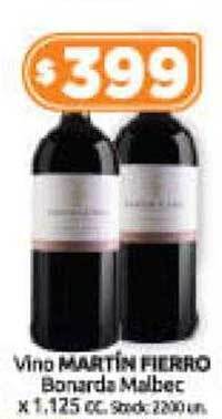 Cordiez Vino martín fierro oferta