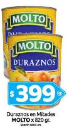 Cordiez Duraznos en mitades molto oferta