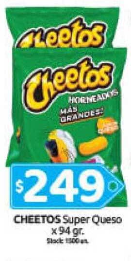 Cordiez Cheetos super queso oferta