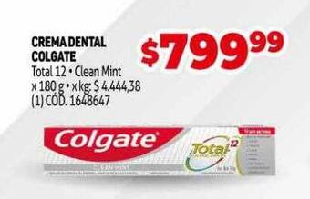 Makro Crema dental colgate oferta