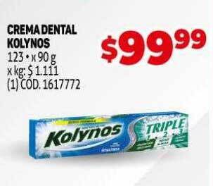 Makro Crema dental kolynos oferta
