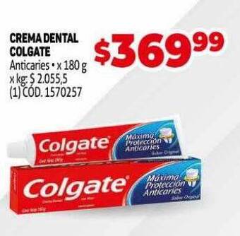 Makro Crema dental colgate oferta