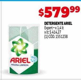 Makro Detergente ariel oferta