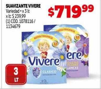 Makro Suavizante vivere oferta
