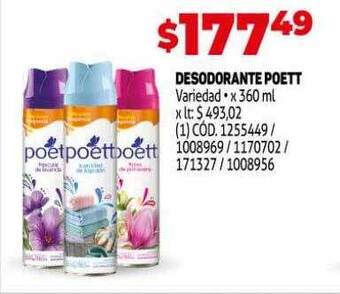 Makro Desodorante poett oferta
