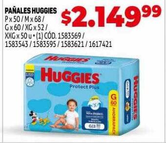 Makro Pañales huggies oferta