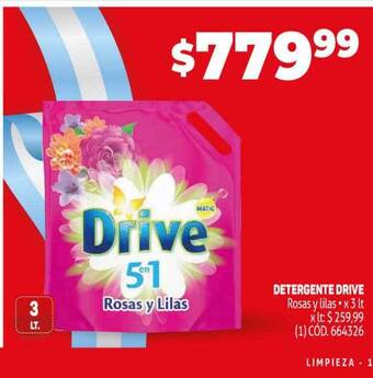 Makro Detergente drive oferta