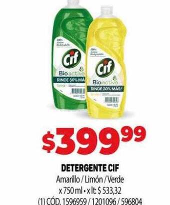 Makro Detergente cif oferta