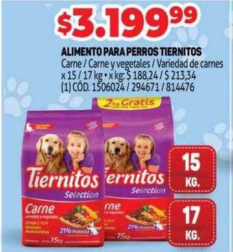 Makro Alimento para perros tiernitos oferta